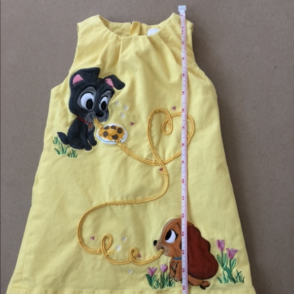 Disney Lady and the Tramp dress!! 2T. Worn once!! - Picture 6 of 9